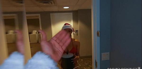  Santa fuck teen anal with his bbc